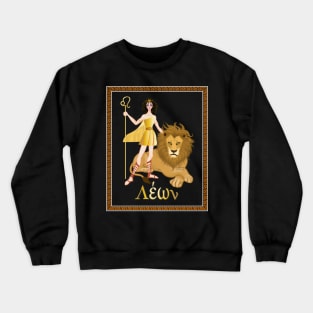 Horoscope Goddess-Leo Crewneck Sweatshirt